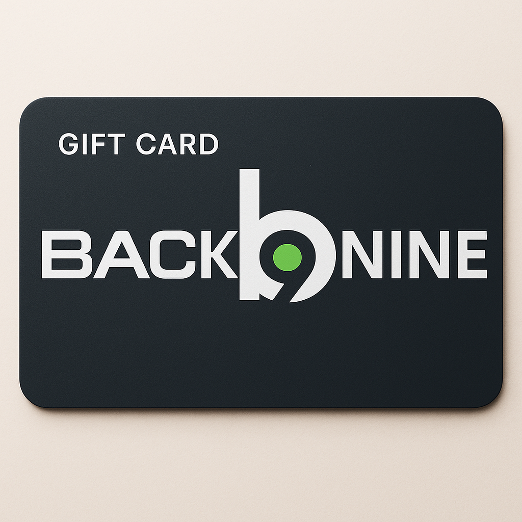 Back Nine Merch Store Gift Card (Not available for tee times/memberships)