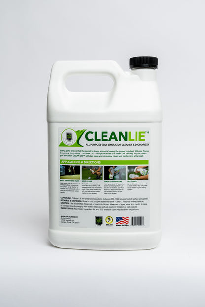 Oxy Turf 1 Gallon Sprayer Clean Lie™: Golf Simulator All Purpose Cleaner & Deodorizer