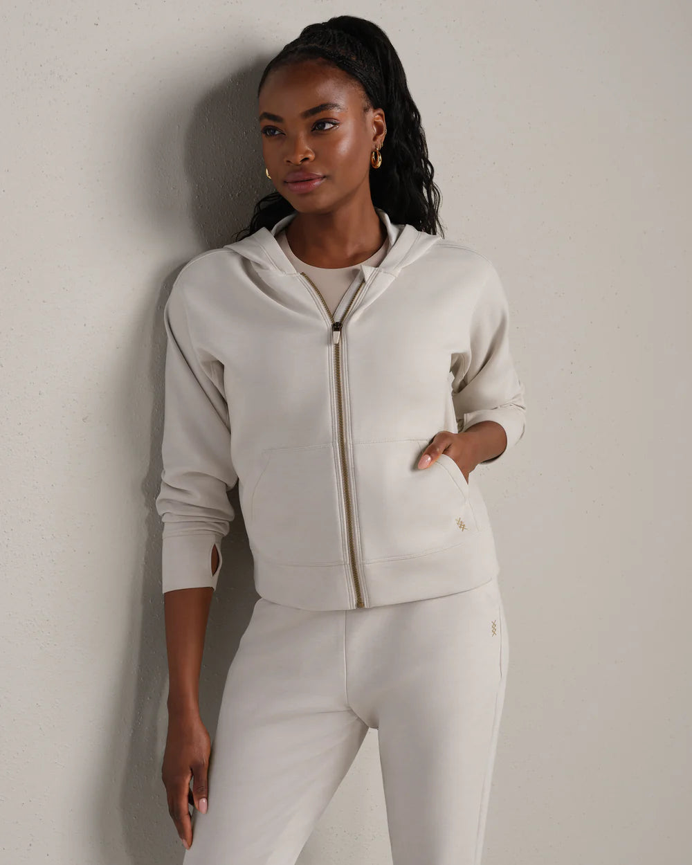 RHONE - DREAMGLOW FULL ZIP HOODIE