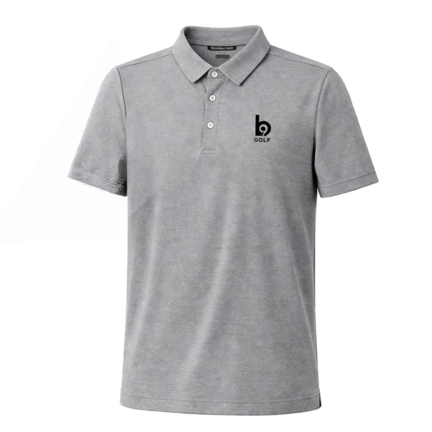 TravisMathew x Back Nine Featherweight Polo (Heather Microchip)