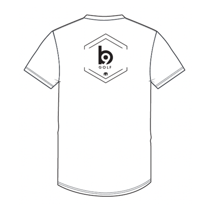 TravisMathew x Back Nine Cloud Crew Hexagon (White)