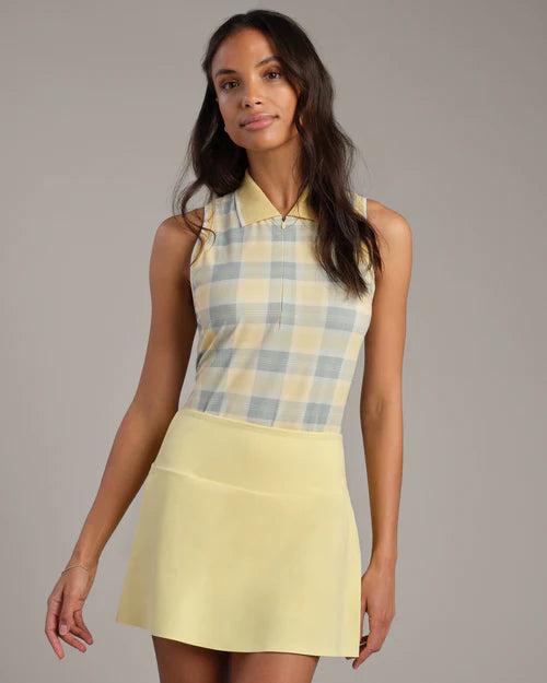 RHONE - COURSE TO COURT ZIP POLO