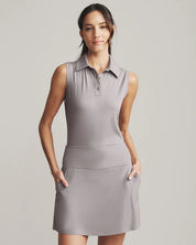 RHONE - COURSE TO COURT SLEEVELESS POLO