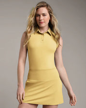 RHONE - COURSE TO COURT SLEEVELESS POLO