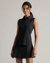 RHONE - COURSE TO COURT SLEEVELESS POLO