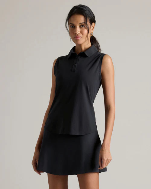 RHONE - COURSE TO COURT SLEEVELESS POLO