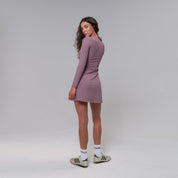 RibTech* Courtside Long Sleeve Dress