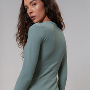 RibTech* Courtside Long Sleeve Dress
