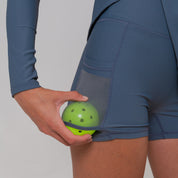 RibTech* Courtside Long Sleeve Dress