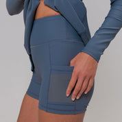 RibTech* Courtside Long Sleeve Dress