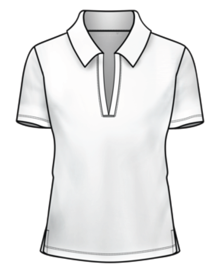 TravisMathew x Back Nine Womens Skyloft Polo (White)