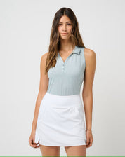 TRAVIS MATHEW - FEATHERWEIGHT ACTIVE SLEEVELESS POLO 2.0