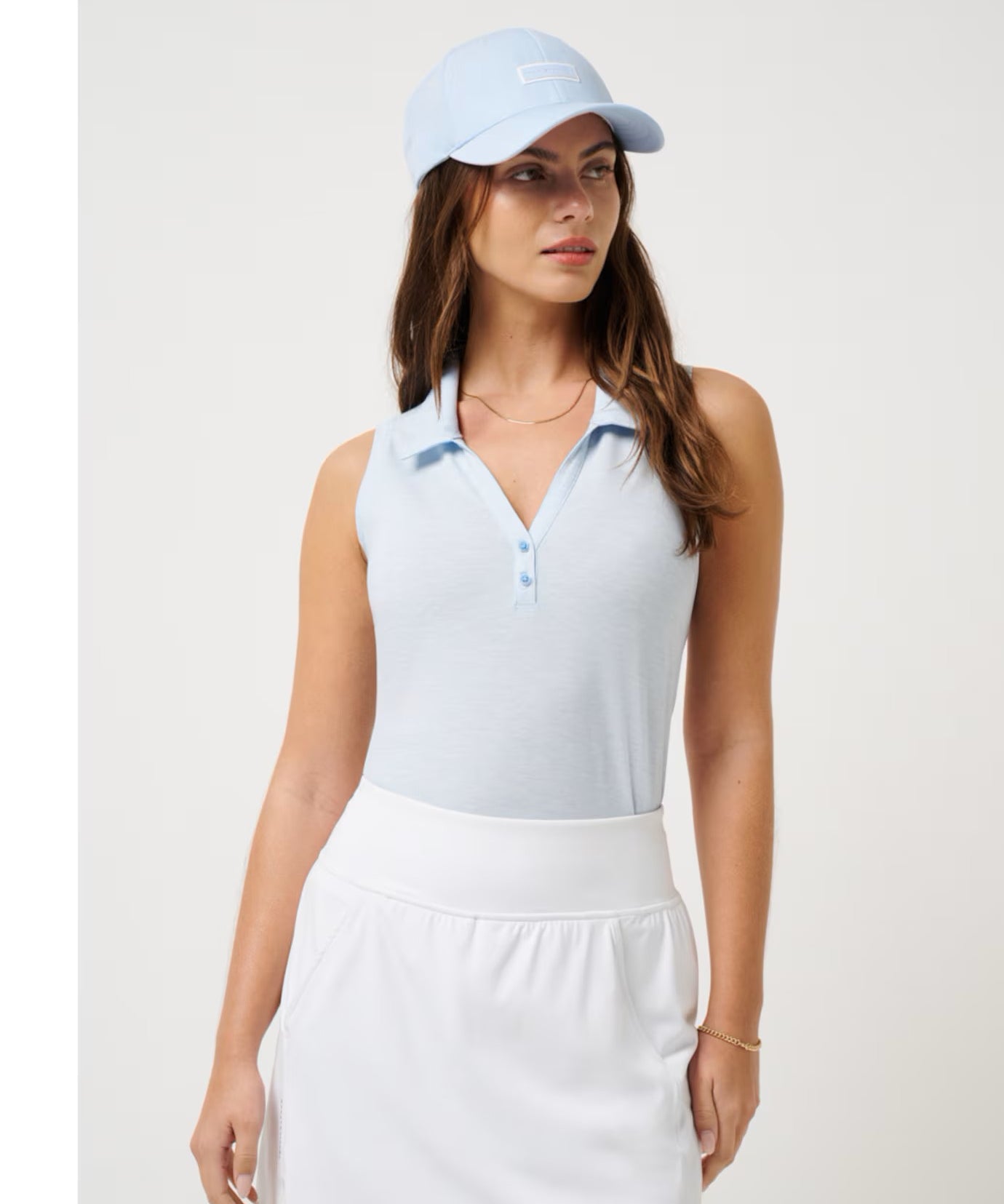 TRAVIS MATHEW - FEATHERWEIGHT ACTIVE SLEEVELESS POLO 2.0
