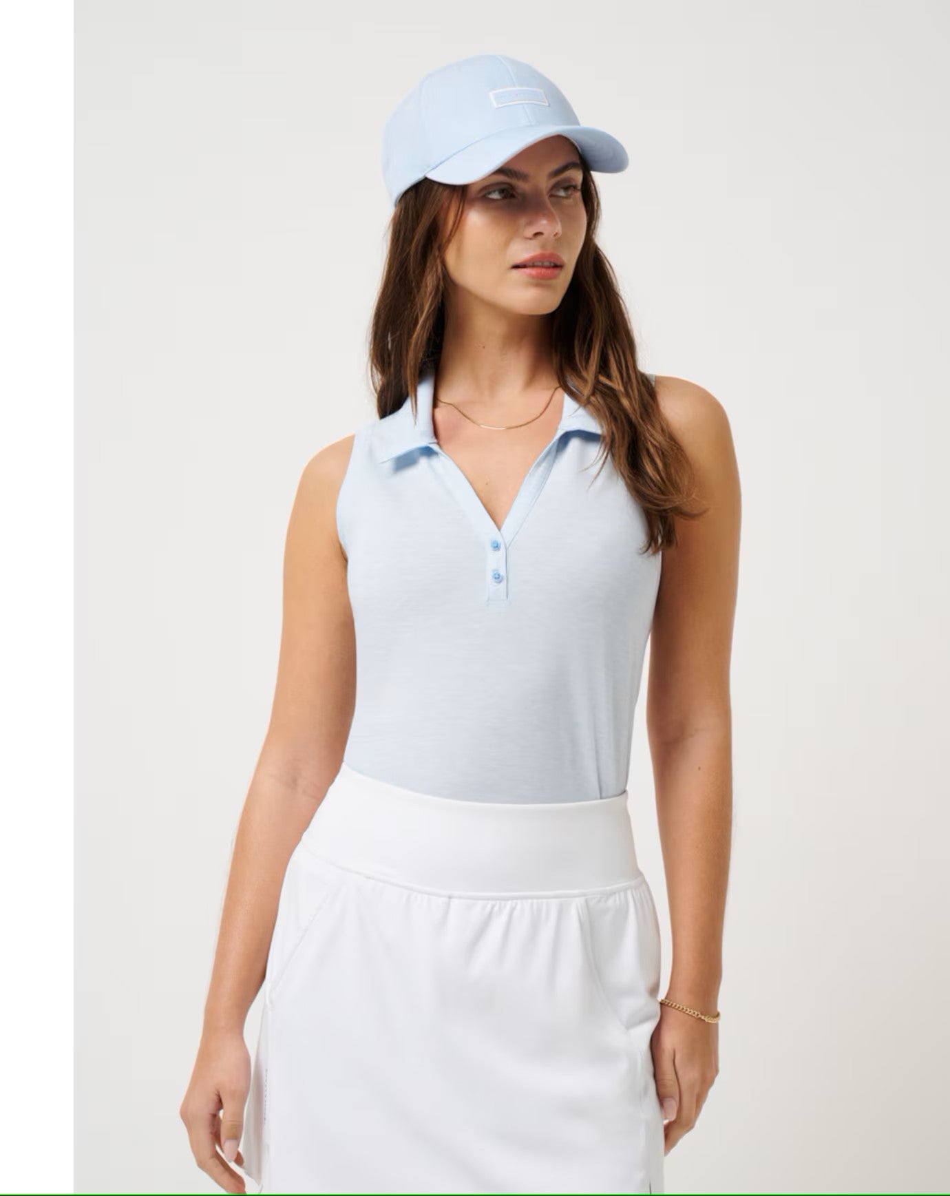 TRAVIS MATHEW - FEATHERWEIGHT ACTIVE SLEEVELESS POLO 2.0