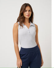 TRAVIS MATHEW - FEATHERWEIGHT ACTIVE SLEEVELESS POLO 2.0