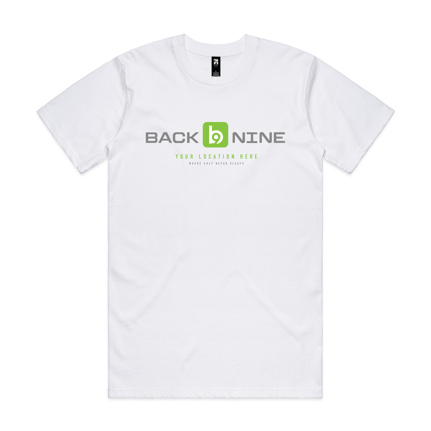 Marquee — Sturdy Tee (Adult) — White Front