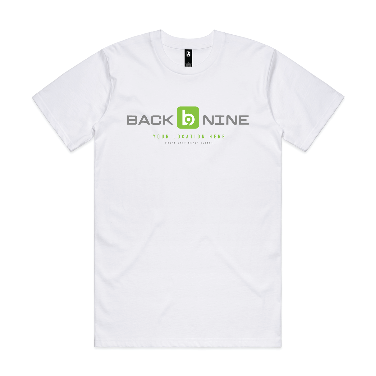 Marquee — Sturdy Tee (Adult) — White Front