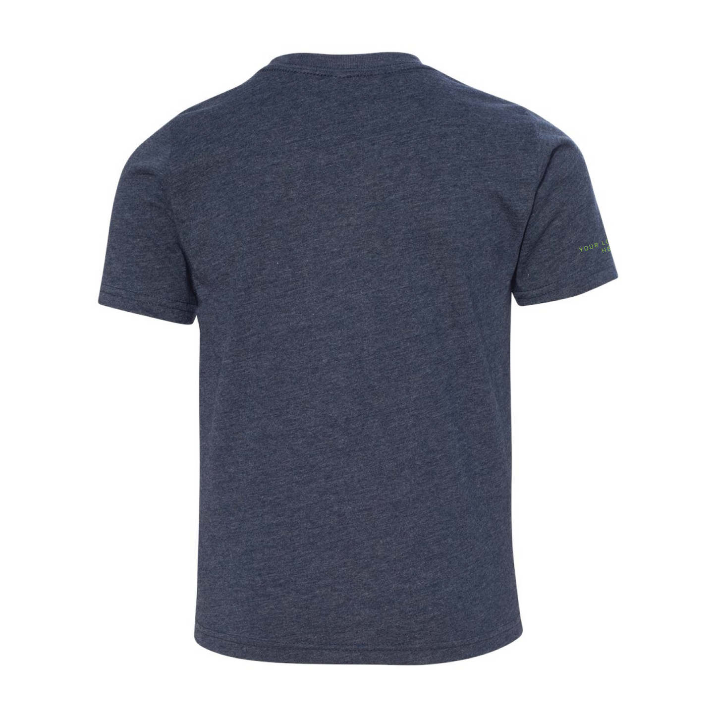 Sideline — Easy Tee (Youth) — Midnight Navy Back