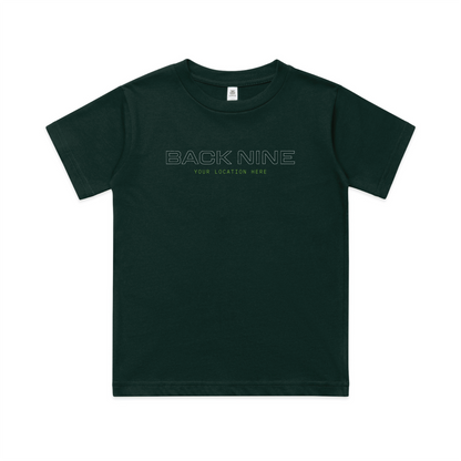 Signal — Sturdy Tee (Youth) — Pine Green Front