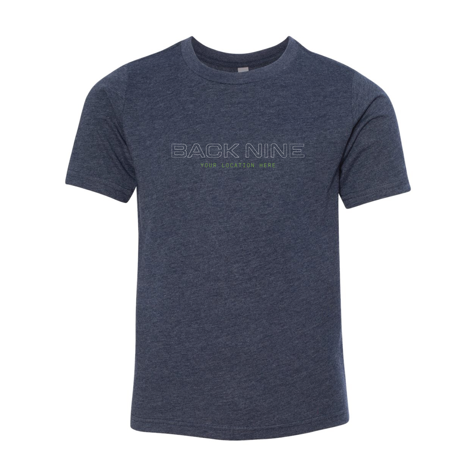 Signal — Easy Tee (Youth) — Midnight Navy Front