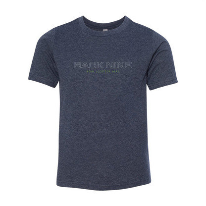 Signal — Easy Tee (Youth) — Midnight Navy Front
