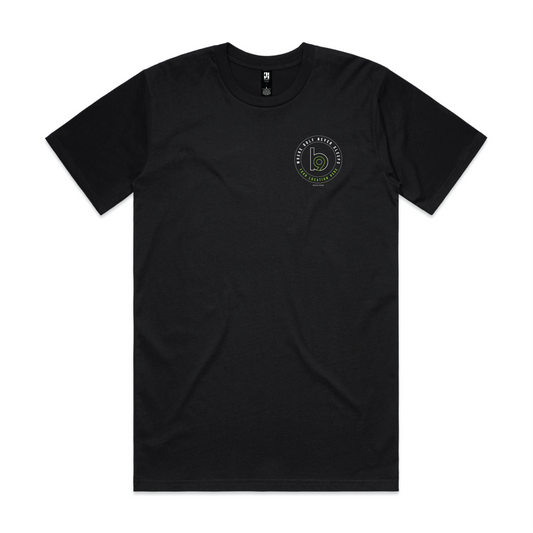 Crest — Sturdy Tee (Adult) — Black Front