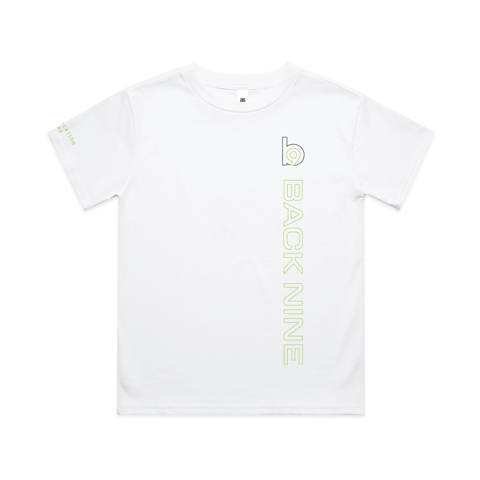 Sideline — Sturdy Tee (Youth) — White Front