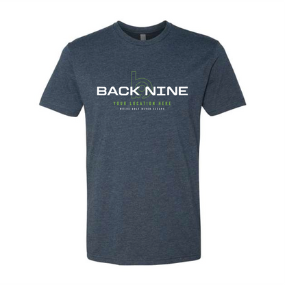 Blueprint — Easy Tee (Adult) — Midnight Navy Front