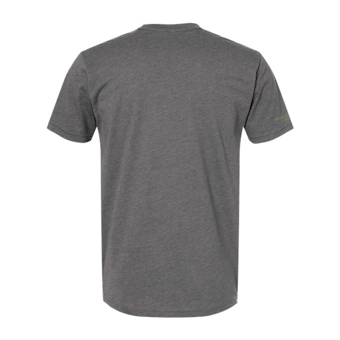 Sideline — Easy Tee (Adult) — Heather Grey Back