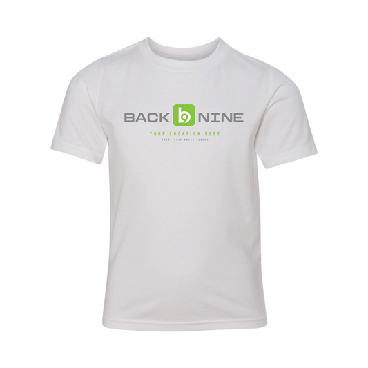 Marquee — Easy Tee (Youth) — White Front
