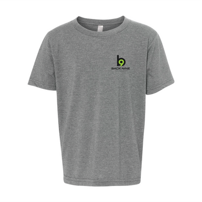 Hometown — Easy Tee (Youth) — Heather Grey Front