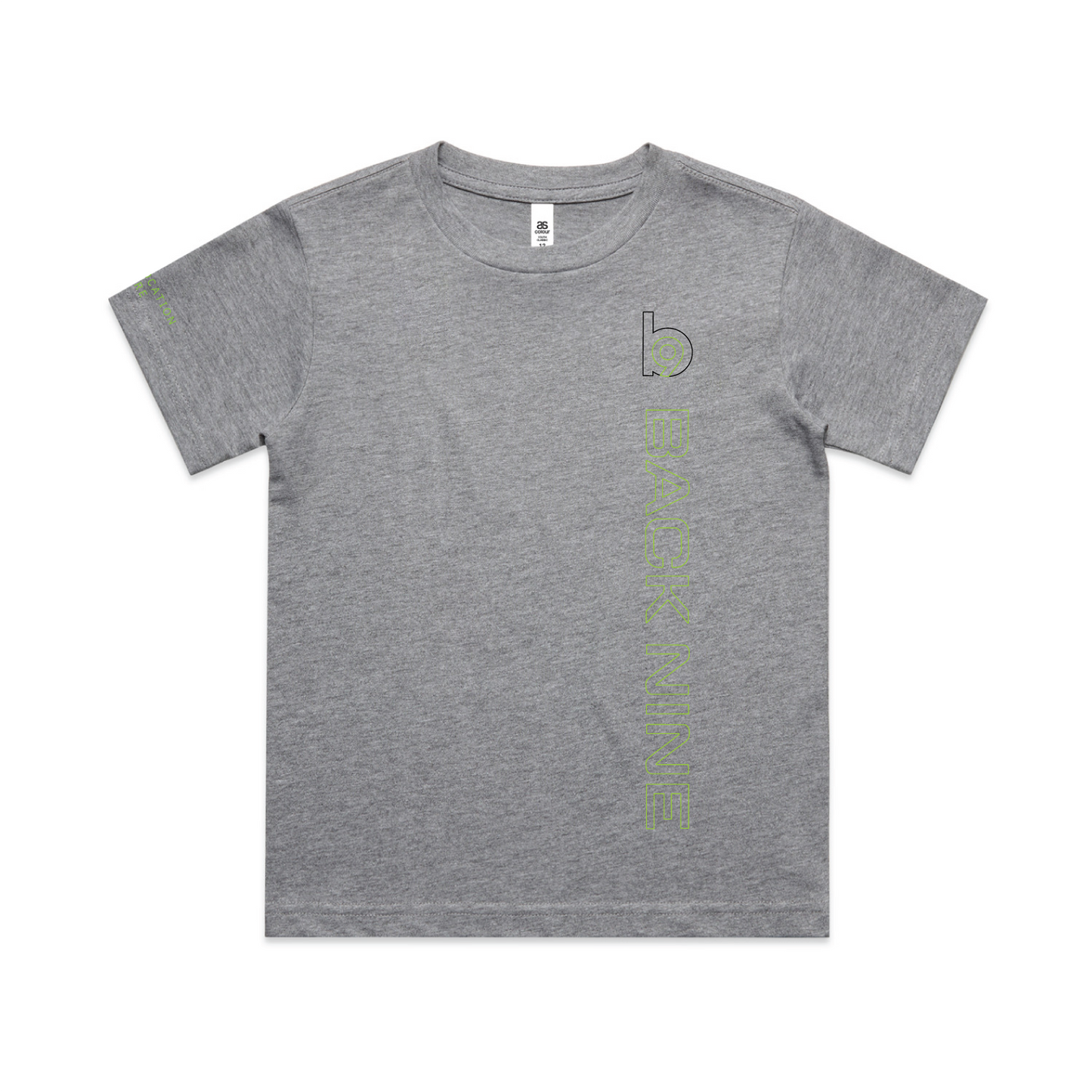 Sideline — Sturdy Tee (Youth) — Athletic Heather Front