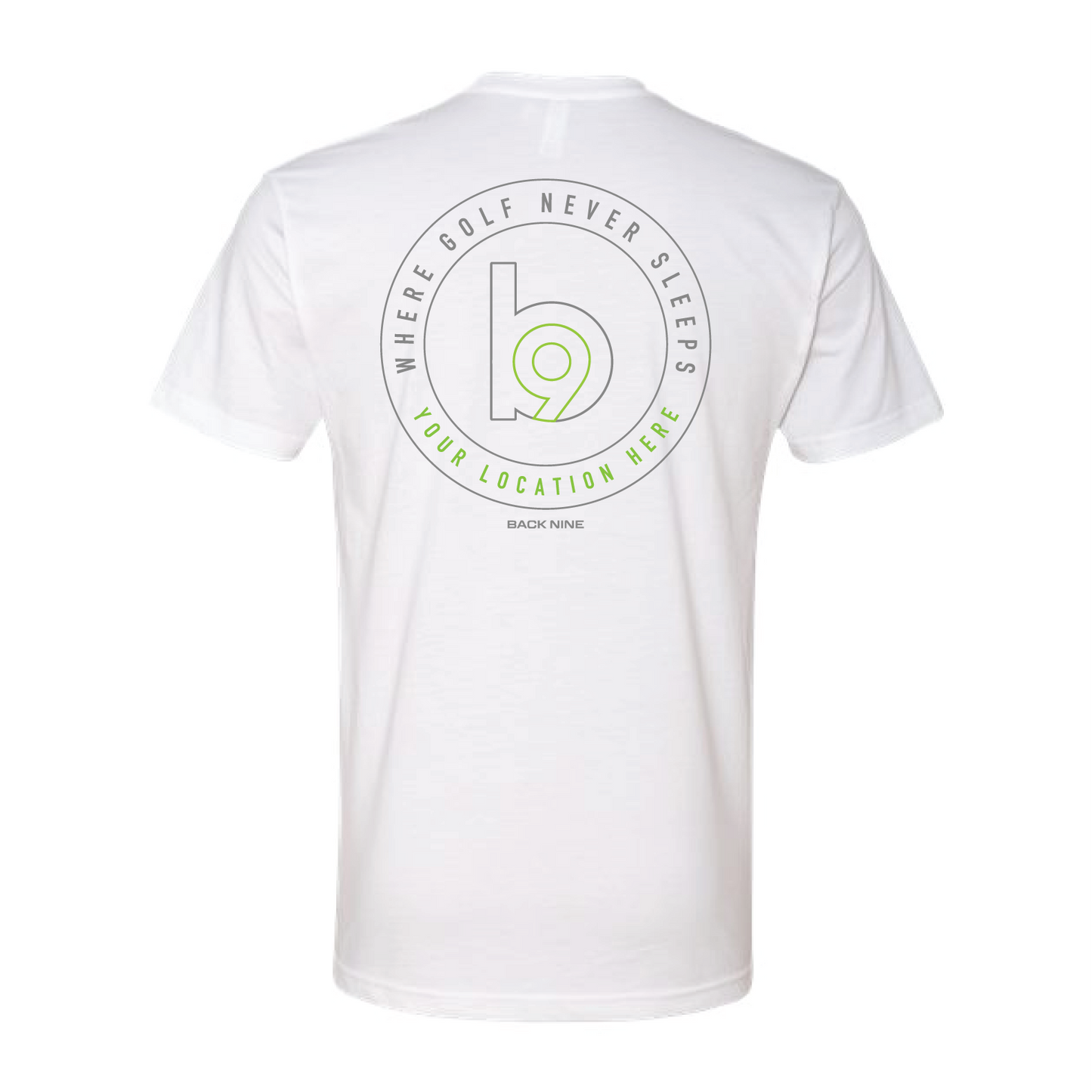 Crest — Easy Tee (Adult) — White Front
