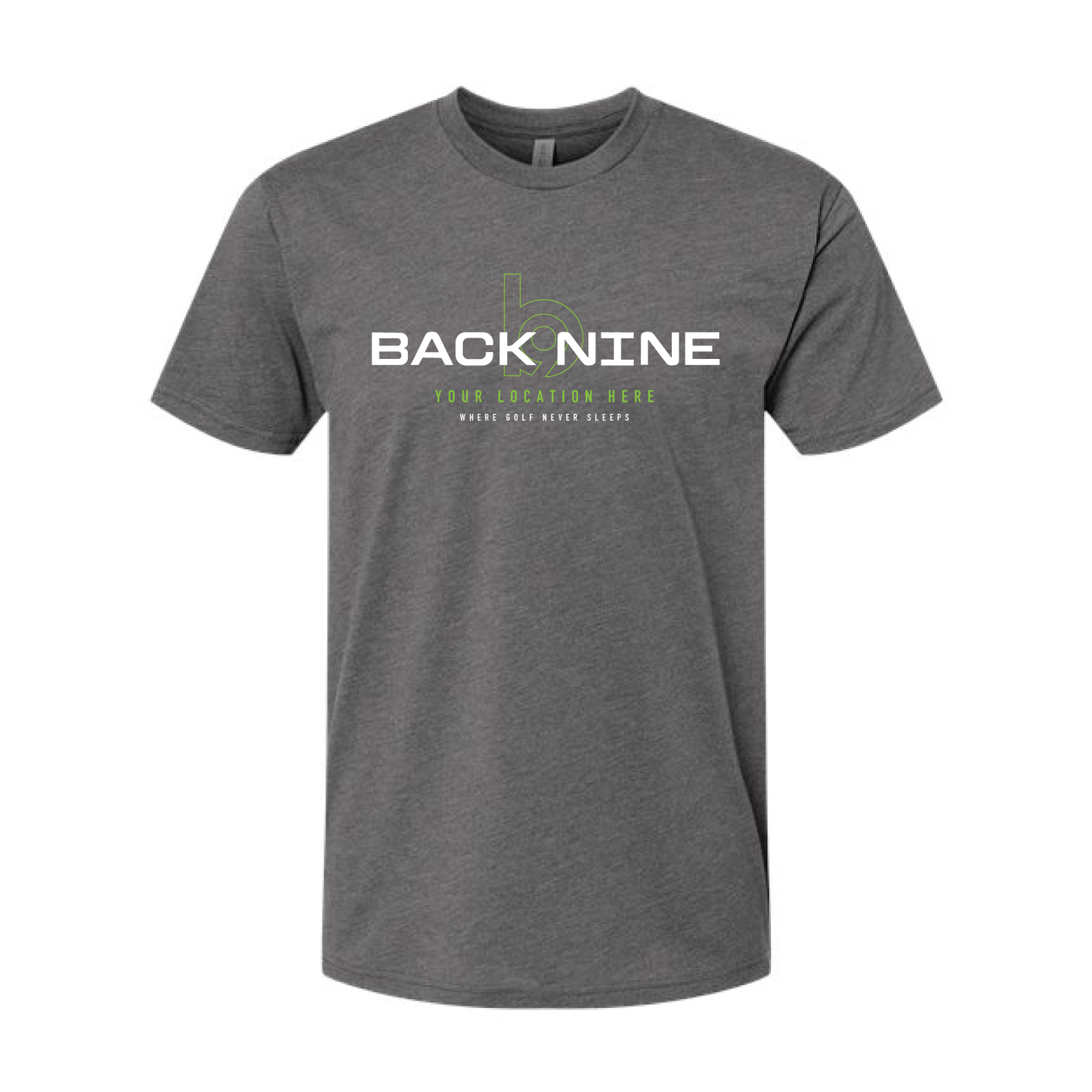 Blueprint — Easy Tee (Adult) — Heather Grey Front