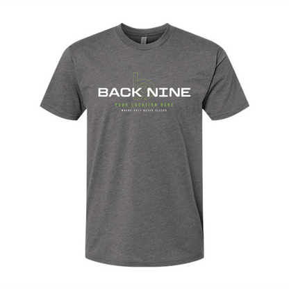 Blueprint — Easy Tee (Adult) — Heather Grey Front