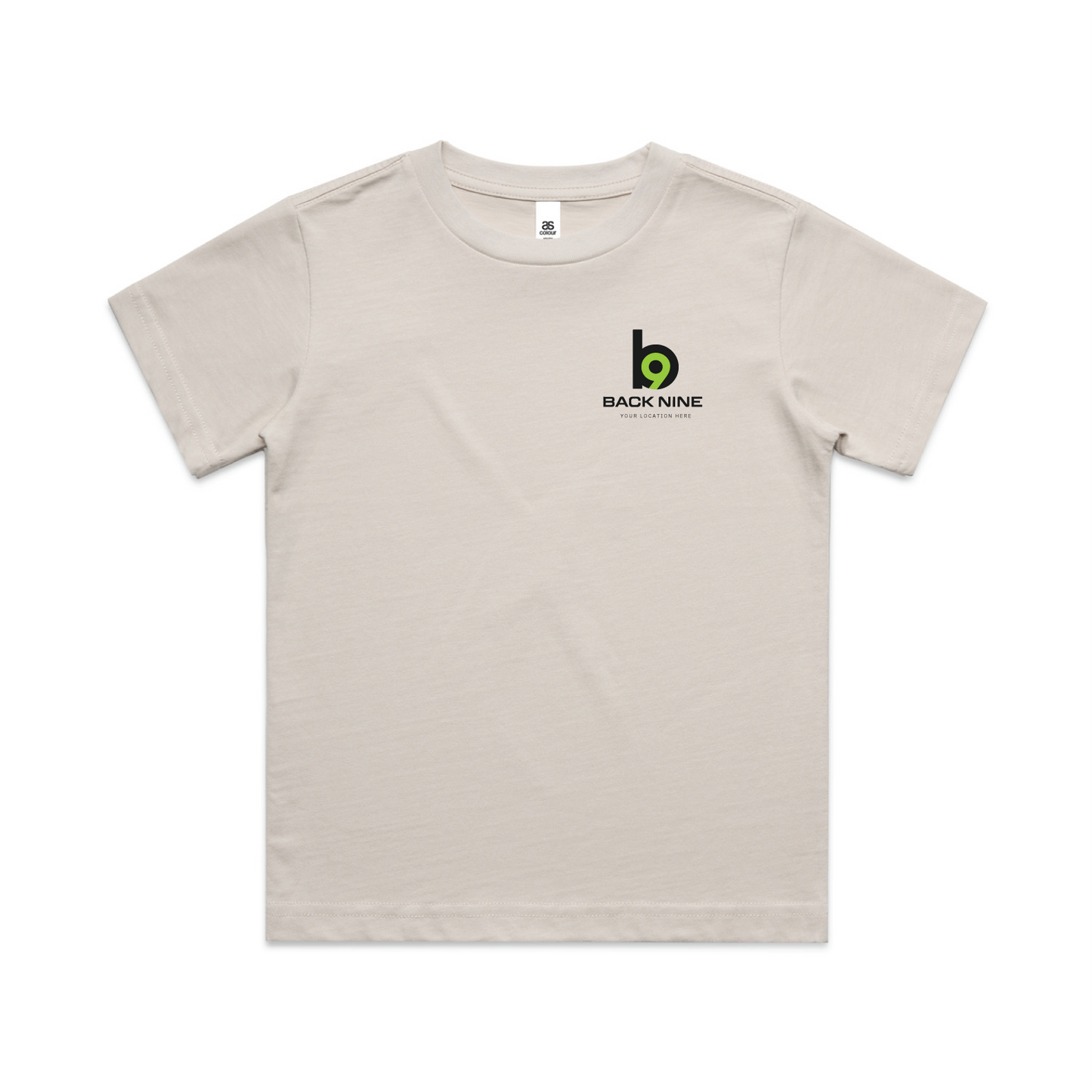 Hometown — Sturdy Tee (Youth) — Bone Front