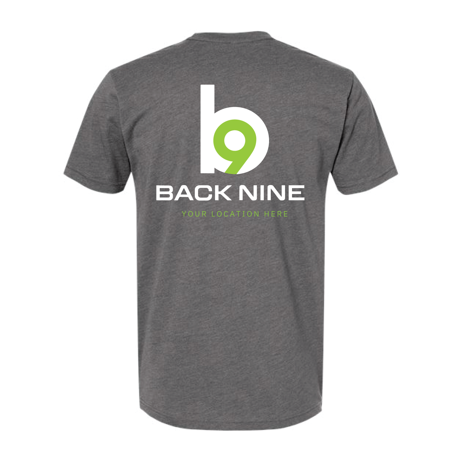 Hometown — Easy Tee (Adult) — Charcoal Back