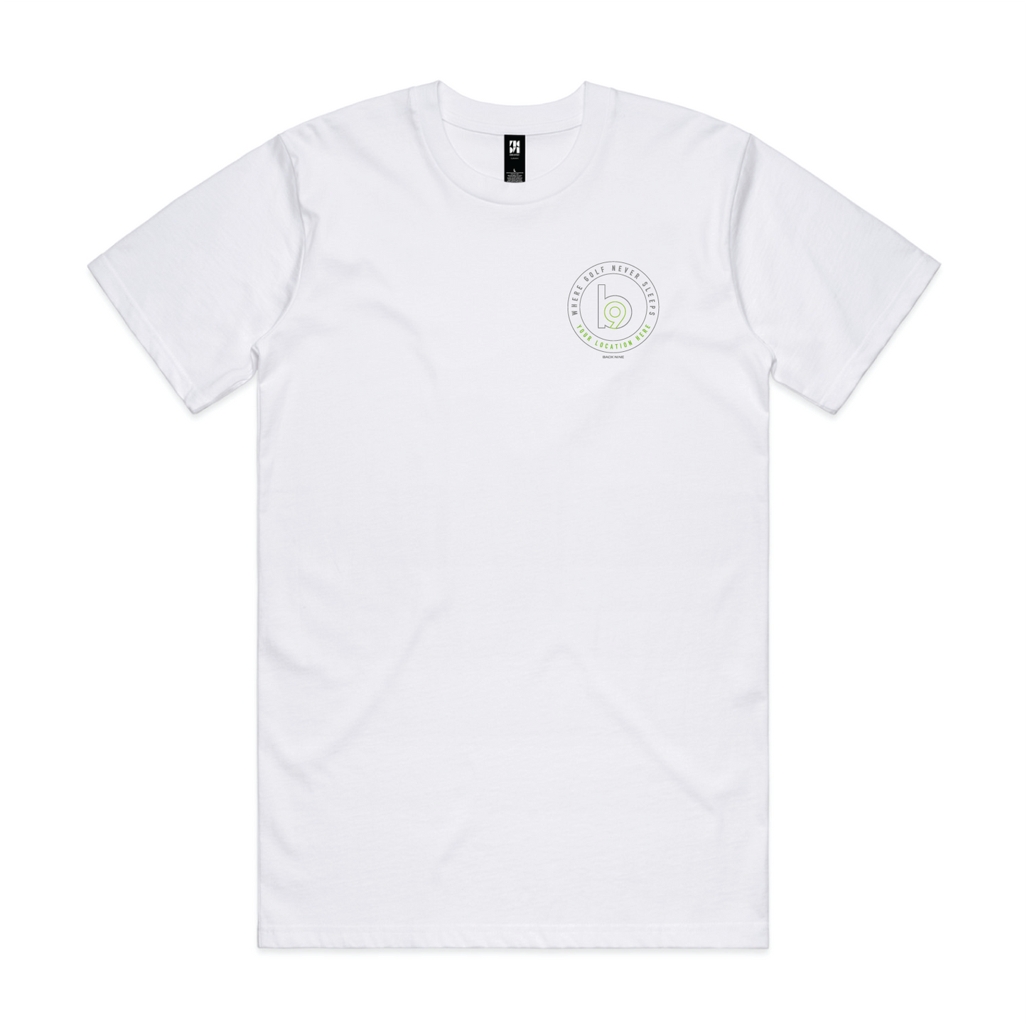 Crest — Sturdy Tee (Adult) — White Front