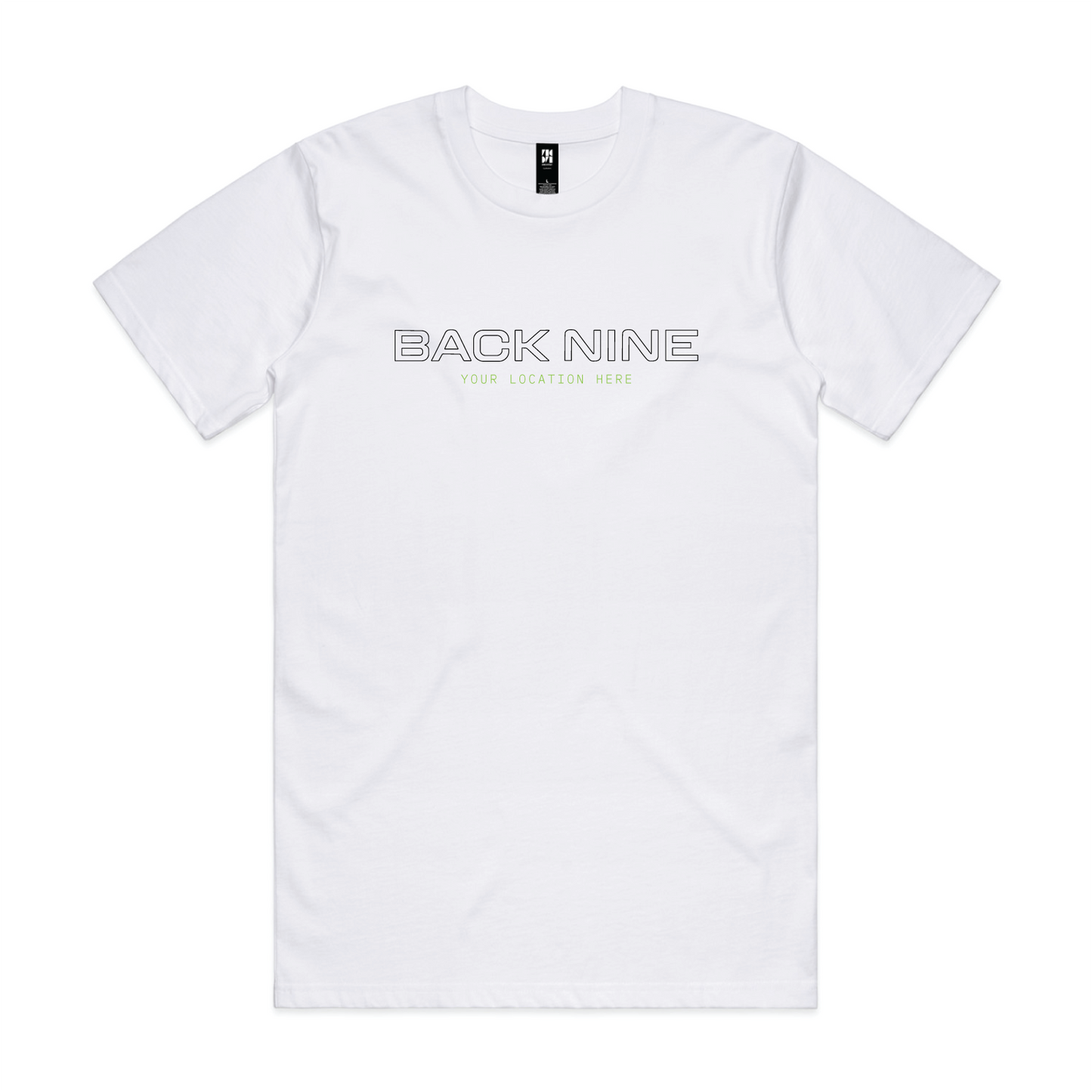 Signal — Sturdy Tee (Adult) — White Front