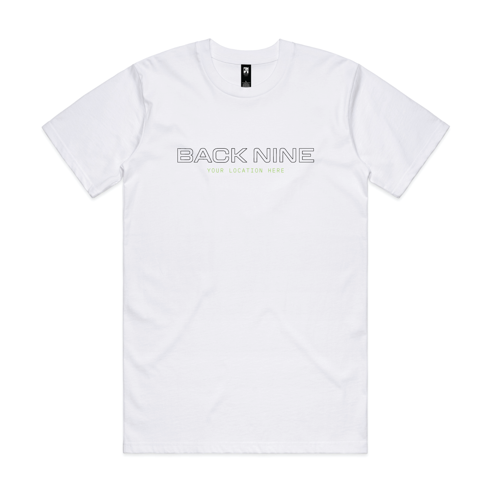 Signal — Sturdy Tee (Adult) — White Front