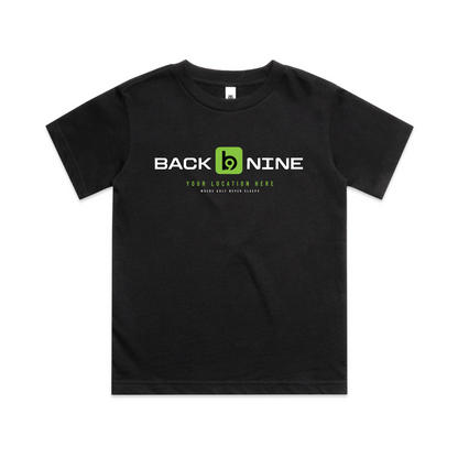 Marquee — Sturdy Tee (Youth) — Black Front