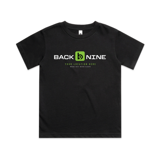 Marquee — Sturdy Tee (Youth) — Black Front