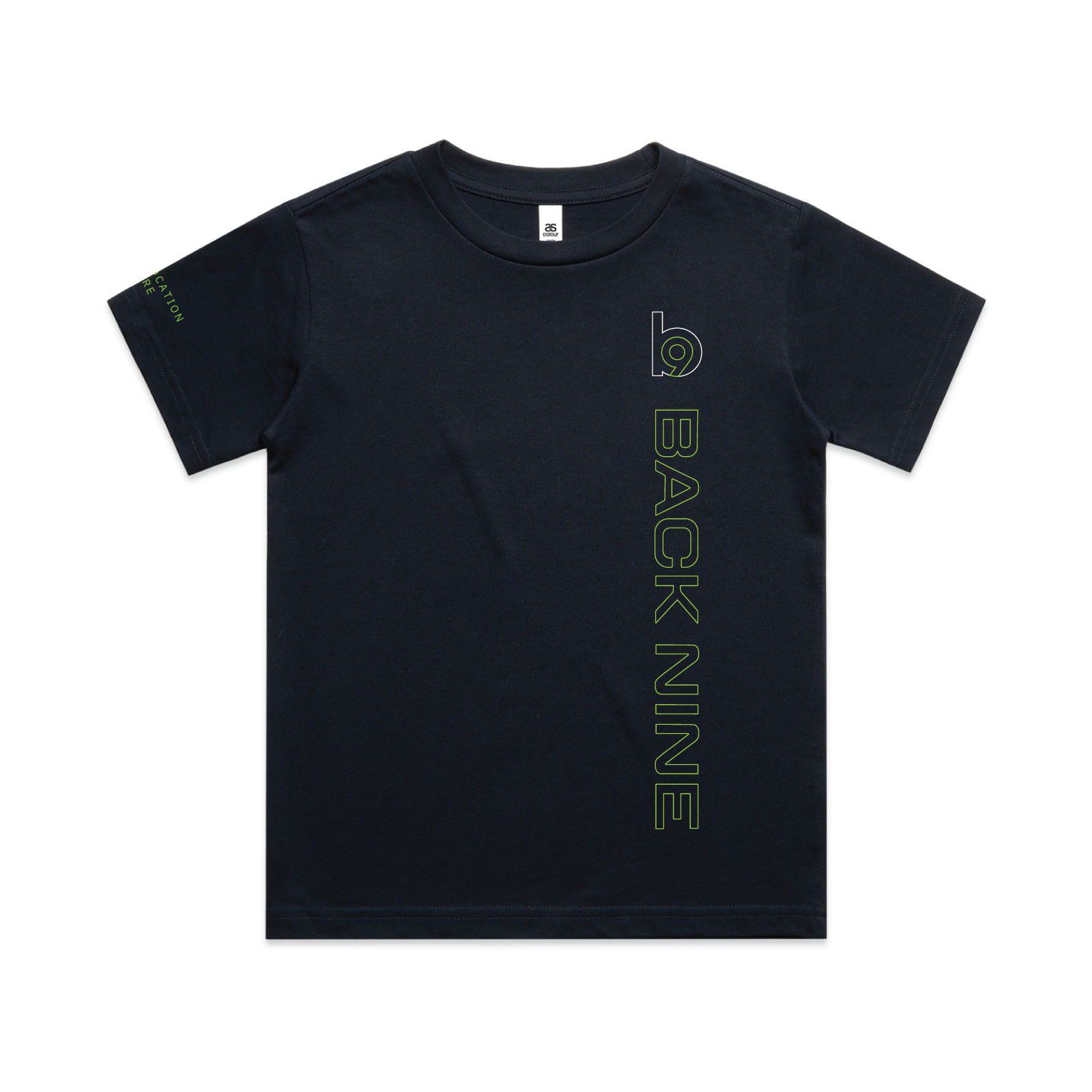 Sideline — Sturdy Tee (Youth) — Navy Front