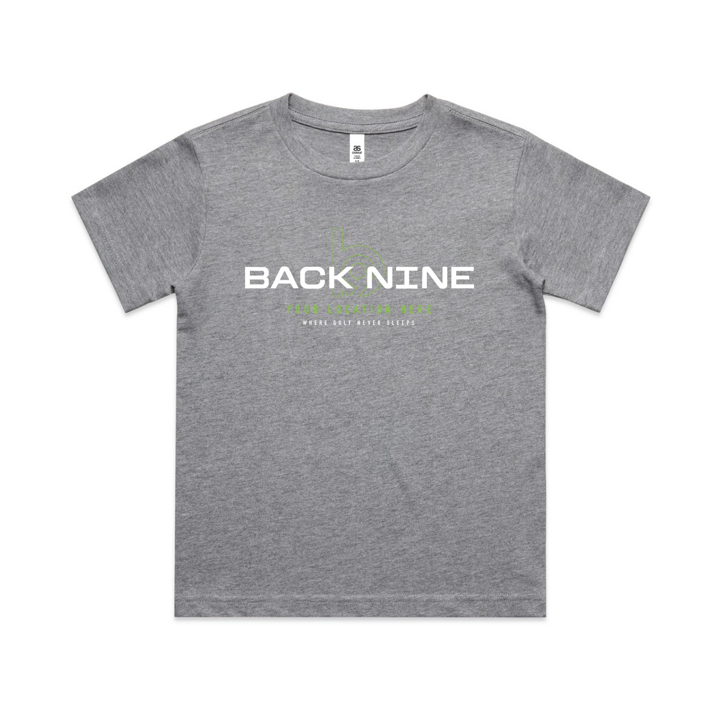 Blueprint — Sturdy Tee (Youth) — Athletic Heather Front
