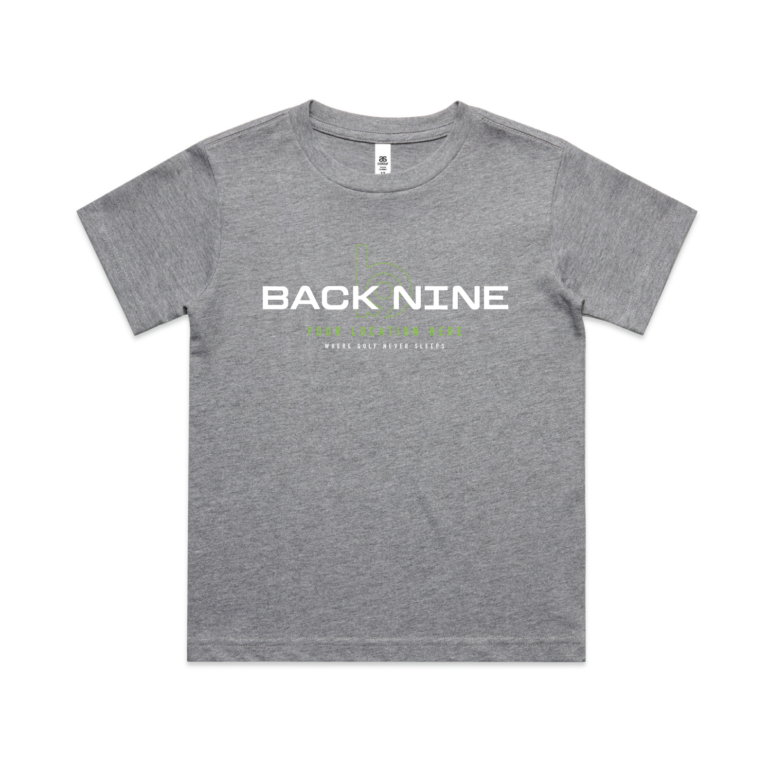Blueprint — Sturdy Tee (Youth) — Athletic Heather Front