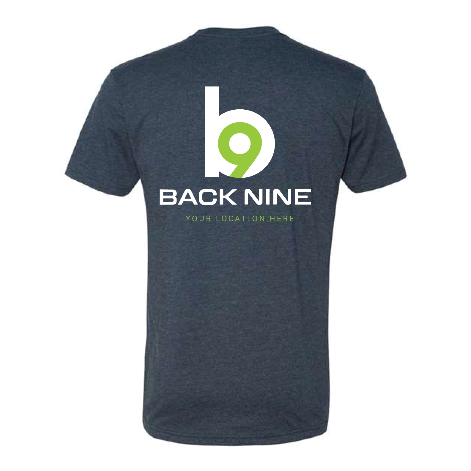 Hometown — Easy Tee (Adult) — Midnight Navy Back