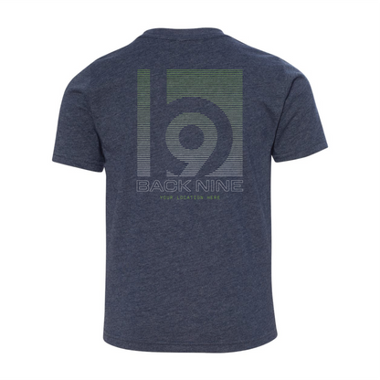 Signal — Easy Tee (Youth) — Midnight Navy Back