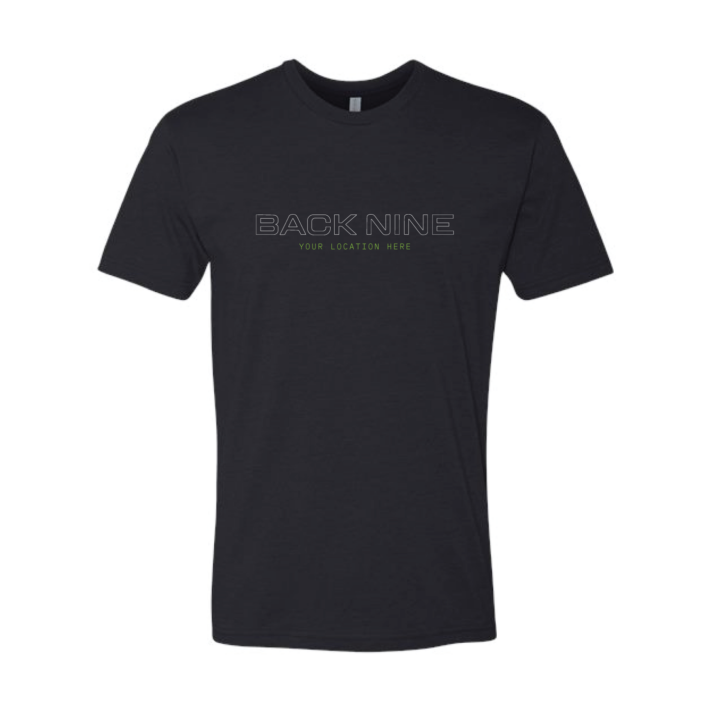 Signal — Easy Tee (Adult) — Black Front