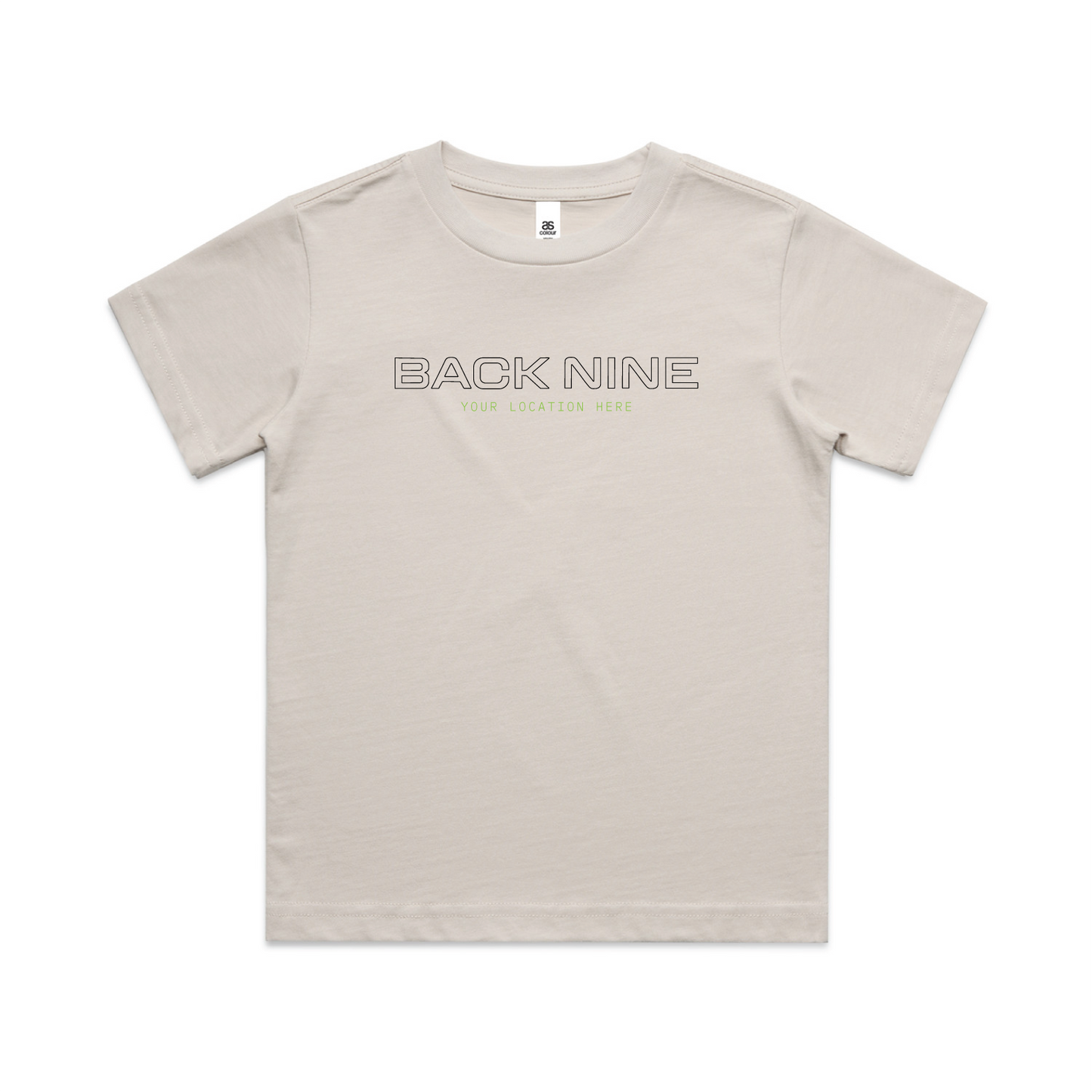 Signal — Sturdy Tee (Youth) — Bone Front