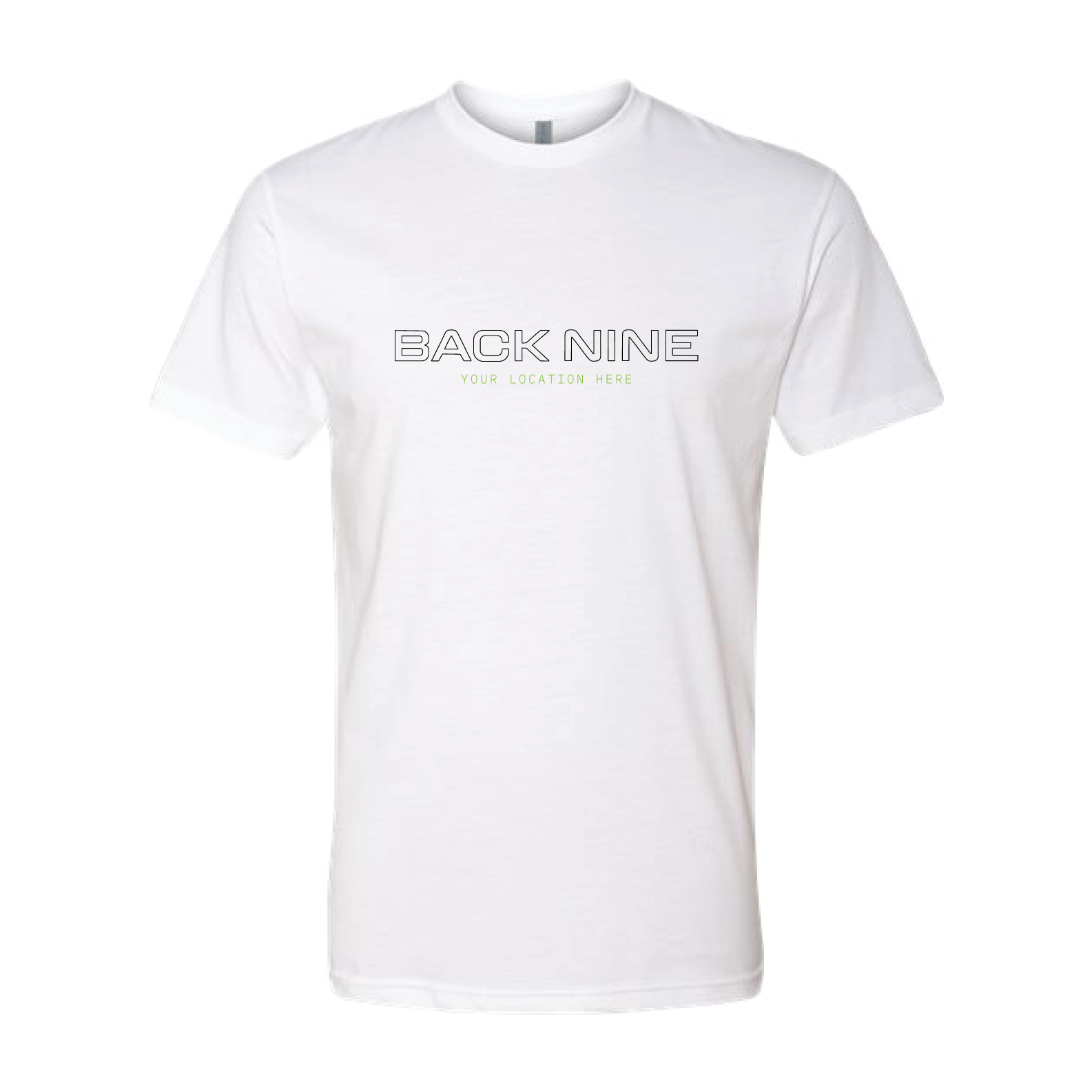Signal — Easy Tee (Adult) — White Front